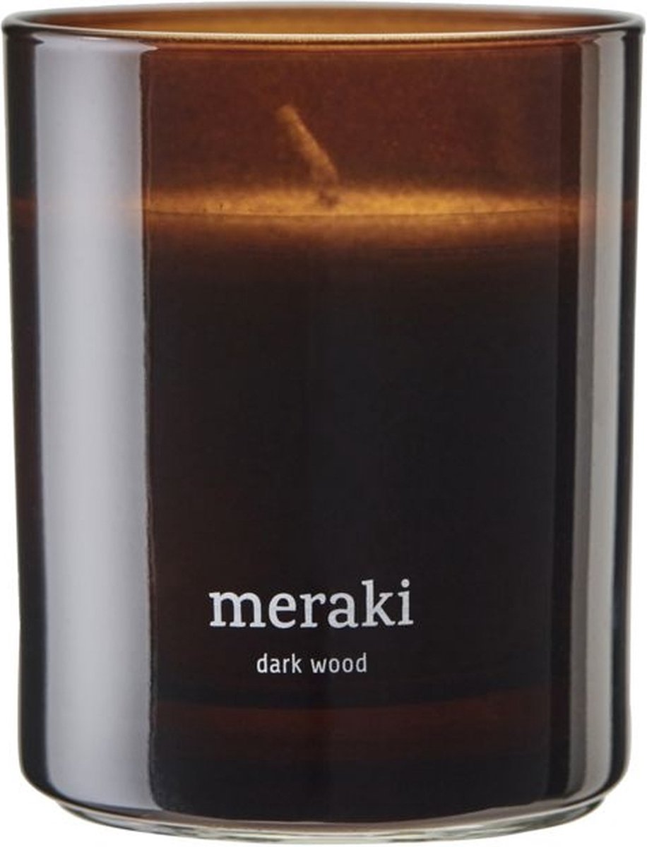 Meraki duftlys mørkt træ