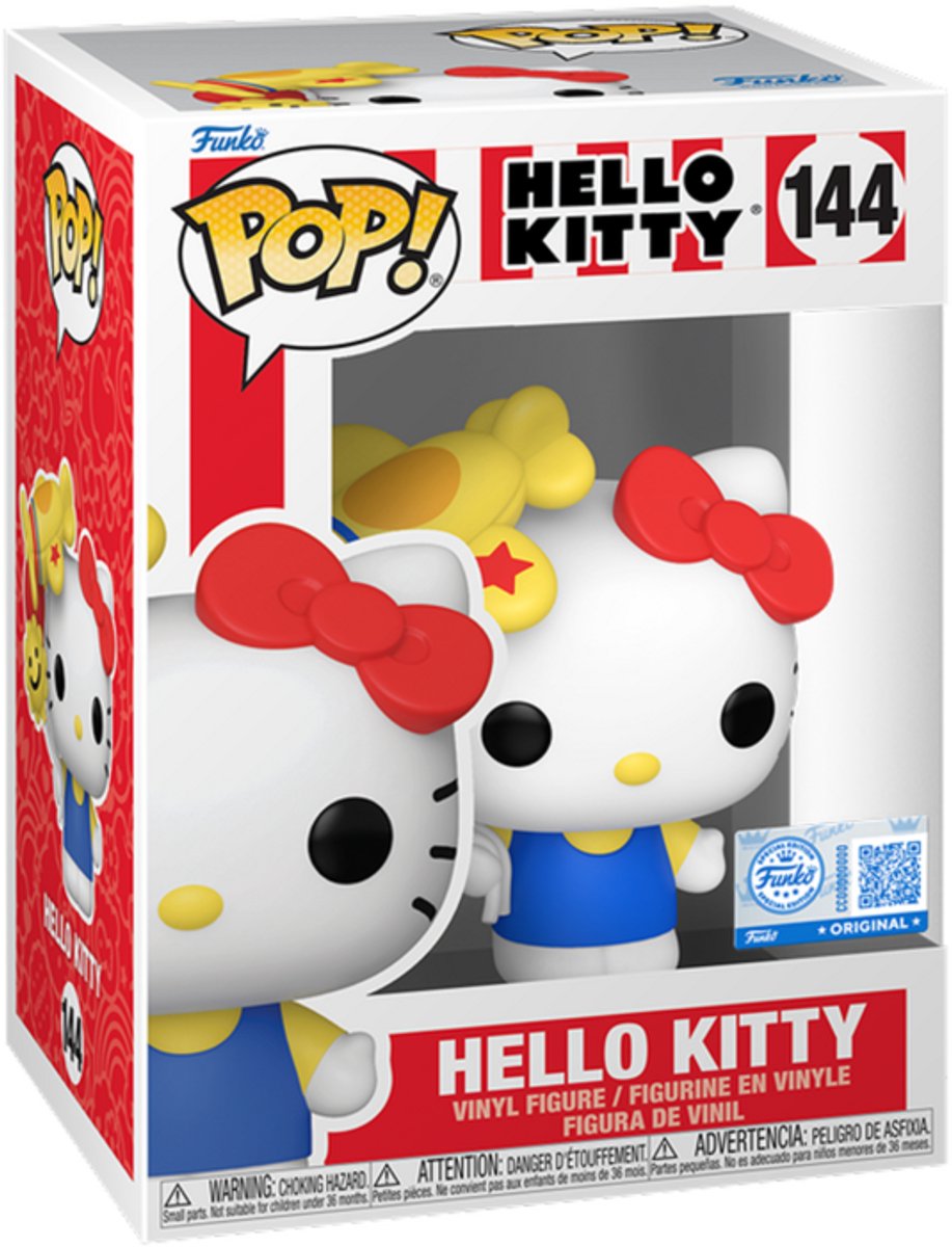 Funko Hello Kitty Pop! animation vinyl figur hello kitty i plan 9 cm