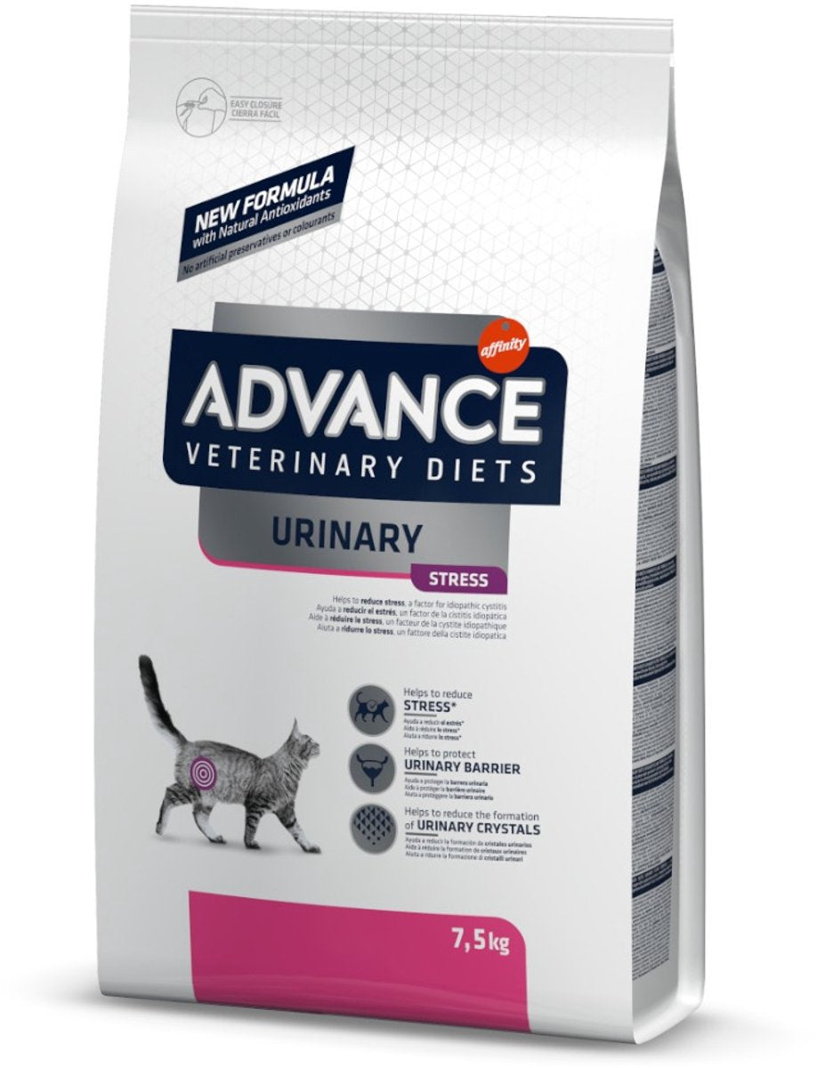 Advance veterinær diæt kat - urinstress - kattefoder - 7,5 kg