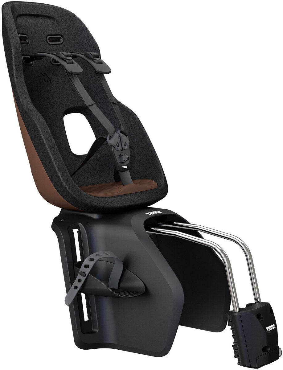 Thule yepp nexxt 2 maxi – cykelsæde - bagsæde - stelmontering - brun