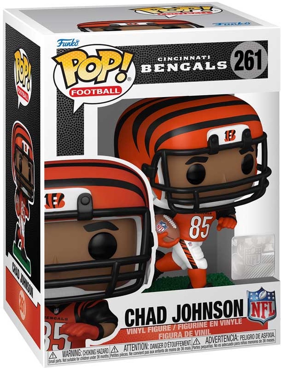 Funko legender pop! NFL: Chad Johnson (Bengals) for Sports Fanzone