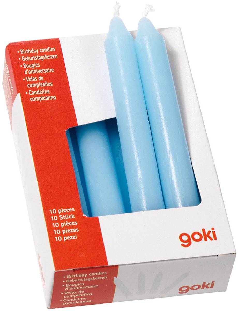 Goki lys blå, 10 stk.