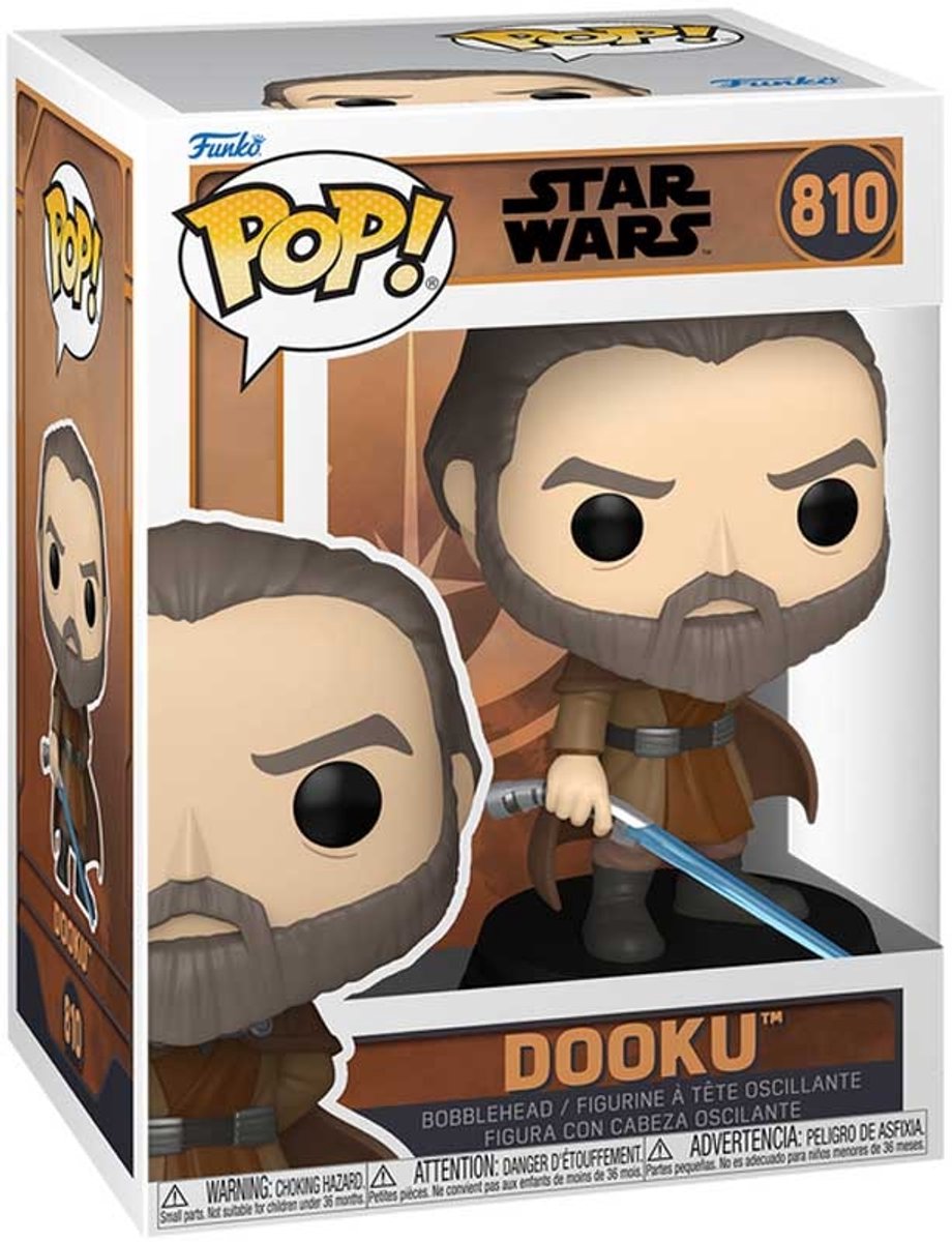 Funko pop! star wars: fortællinger om jedi - dooku #810