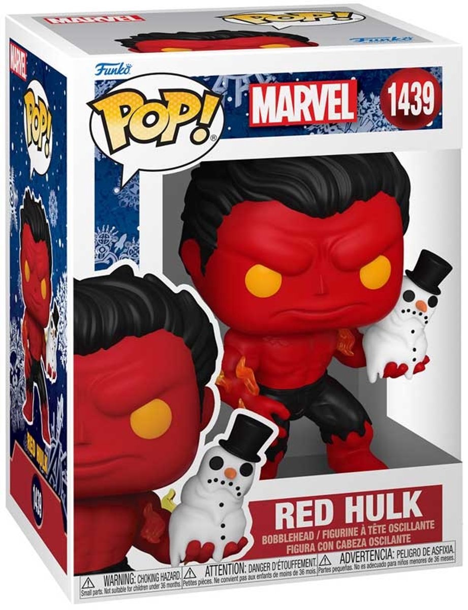 Funko pop! marvel: ferie - red hulk #1439