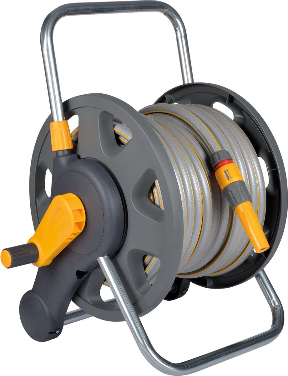 Hozelock slangetromle 60 meter + 50 m slange