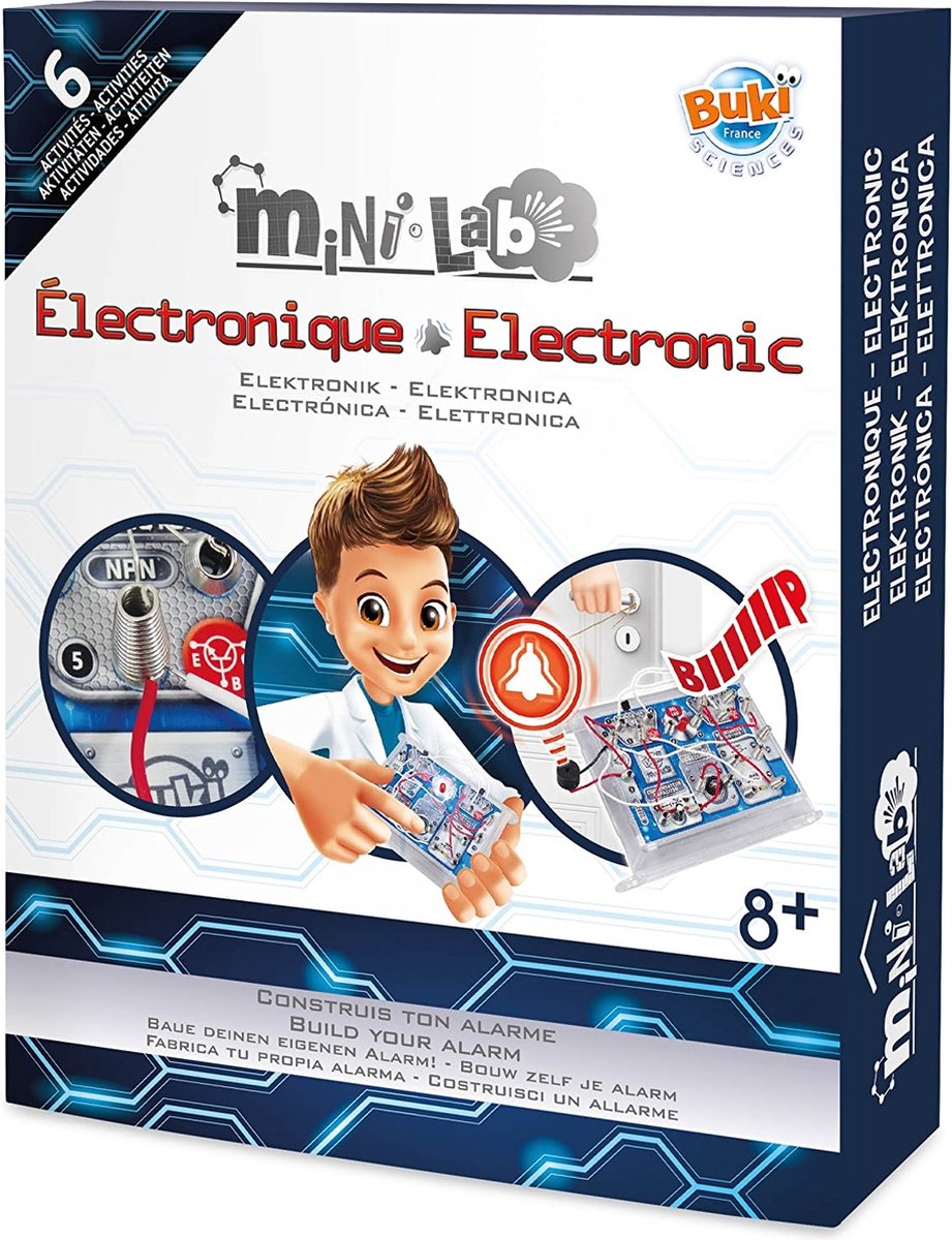Buki frankrig buki - mini laboratorieelektronik - eksperimenterer