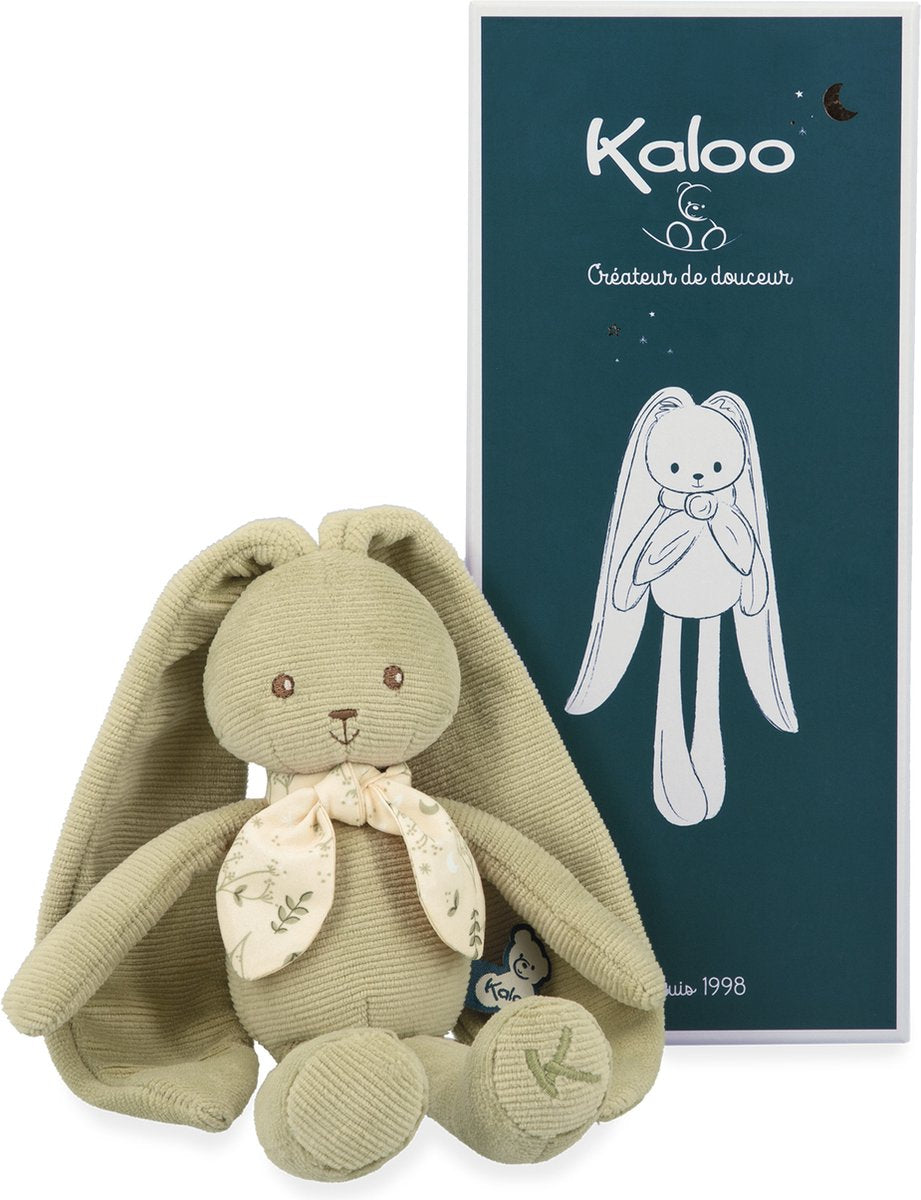 Kaloo lapinoo - krammekanin - grøn farve - 25 cm.