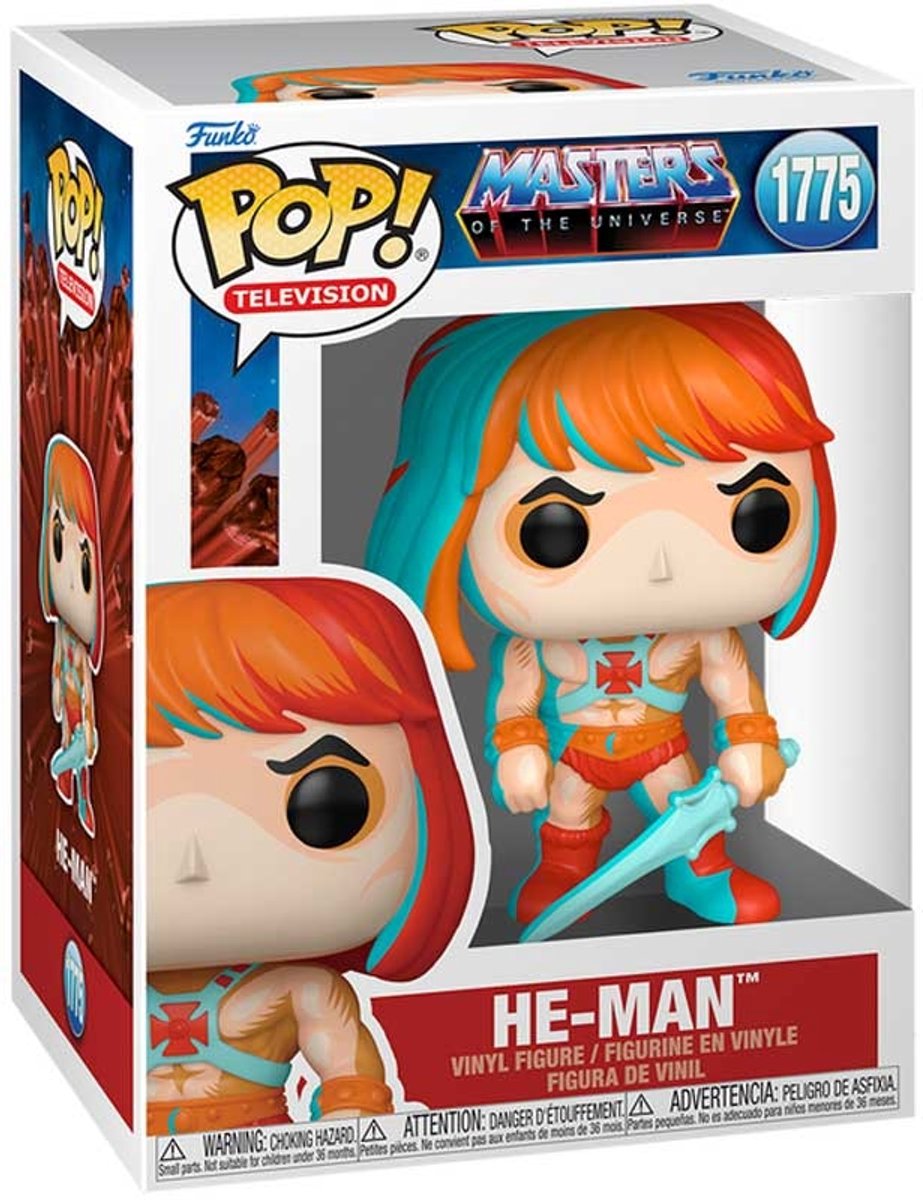 Funko masters of the universe he-man vinyl figur 1775 unisex pop! - neutral - standard