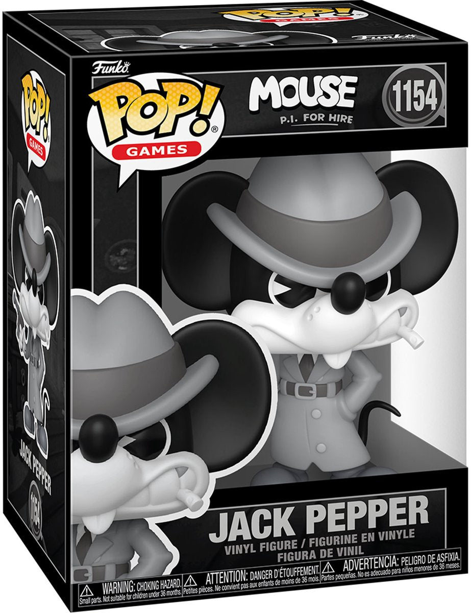 Funko - mouse pi til leje - popspil nr. 1154 - jack pepper
