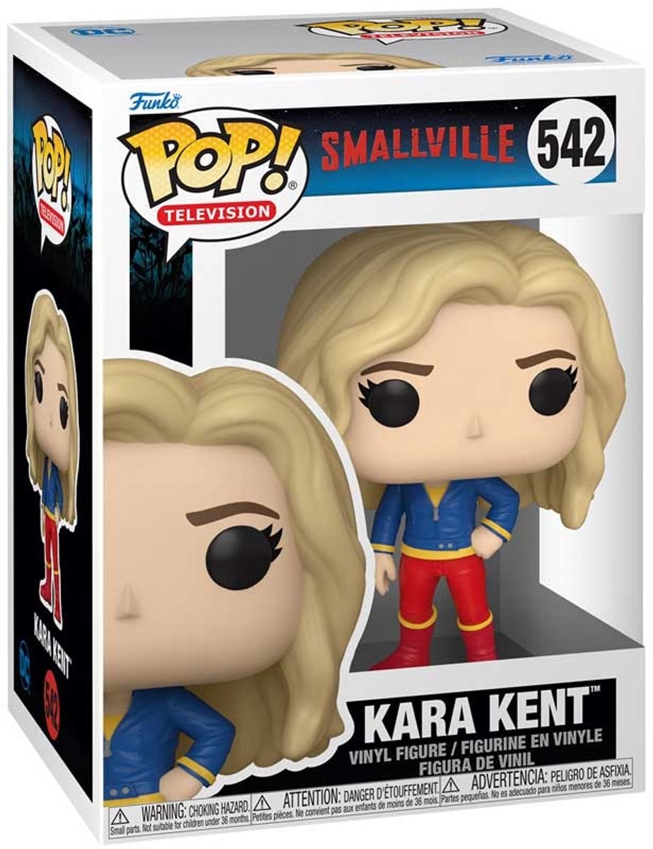 Funko pop figur smallville kara kent vinyl samleobjekt.