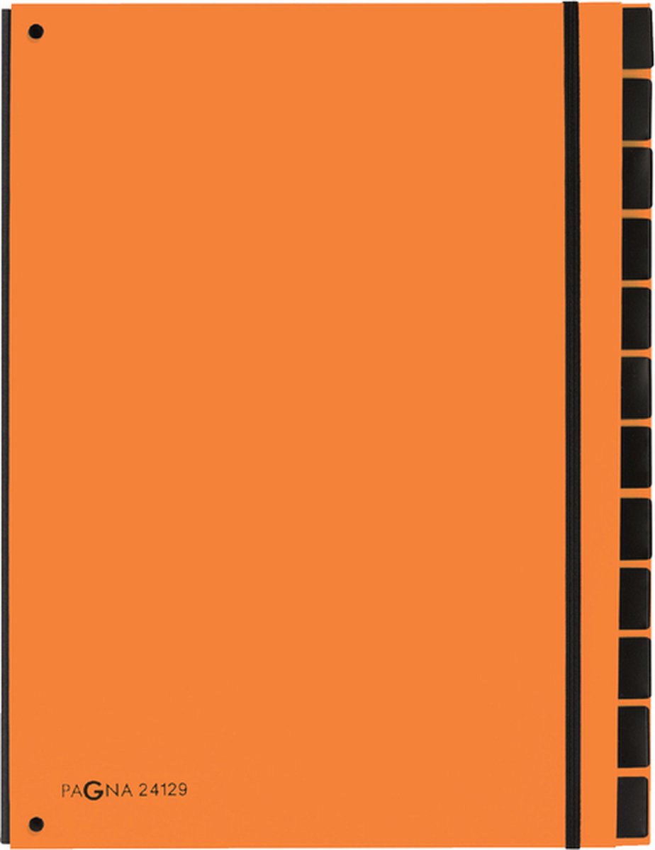 Pagna sorteringsmappe trend 12 faner a4 orange