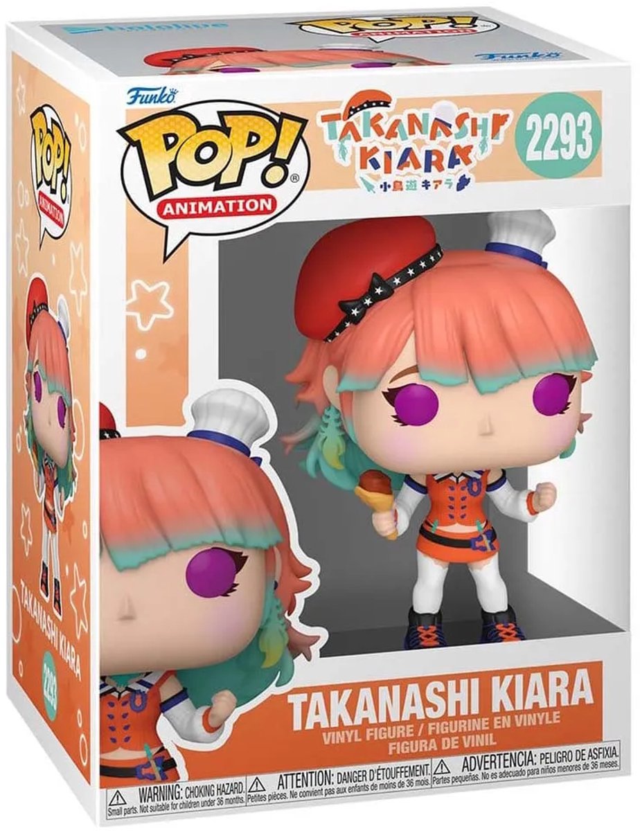 Funko hololive takanashi kiara (pop! animation) vinyl figur 2293 unisex pop! - neutral - standard