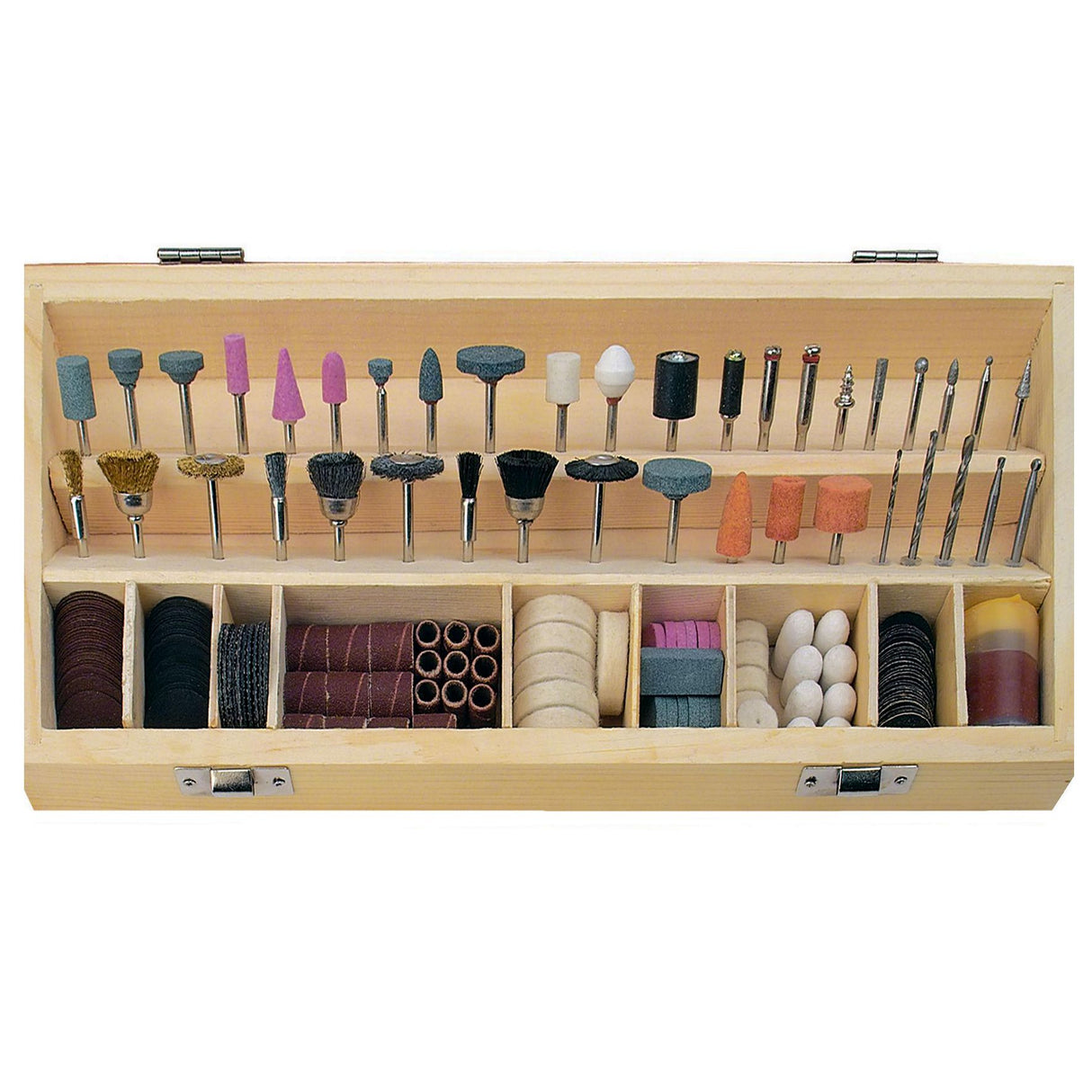 Brüder mannesmann miniboretilbehør 200 stk (hobby) - 92568