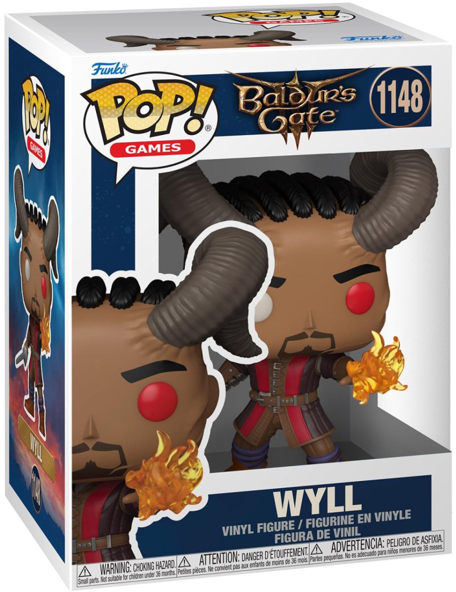 Funko pop! spil: baldur's gate 3 - wyll #1148