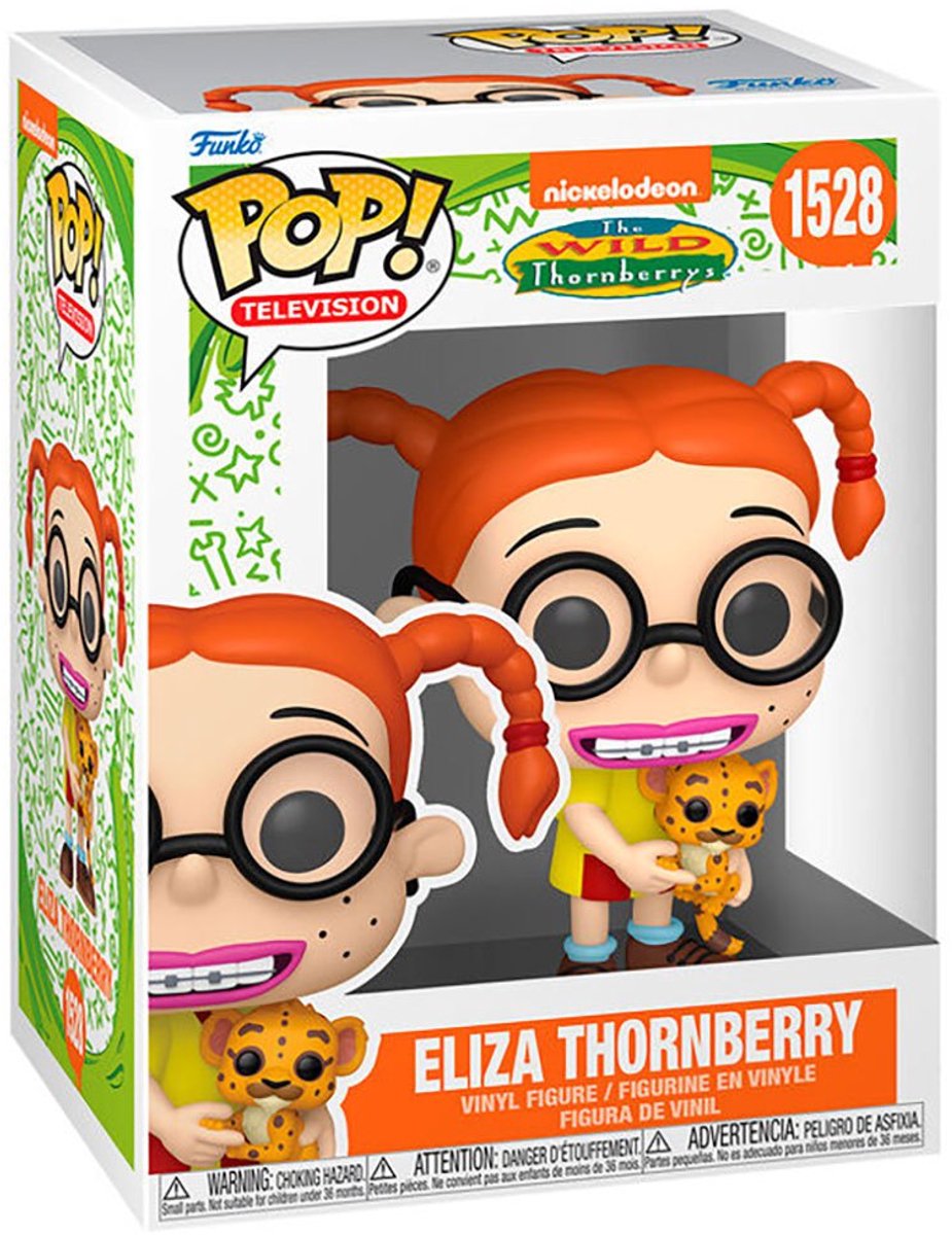 Funko nick spole tilbage pop! tv vinyl figur eliza thornberry 9 cm