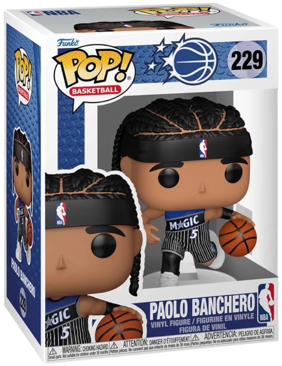 Funko NBA Legends Pop! sports vinyl figur magi - paolo banchero (sort) 9 cm pop! figur