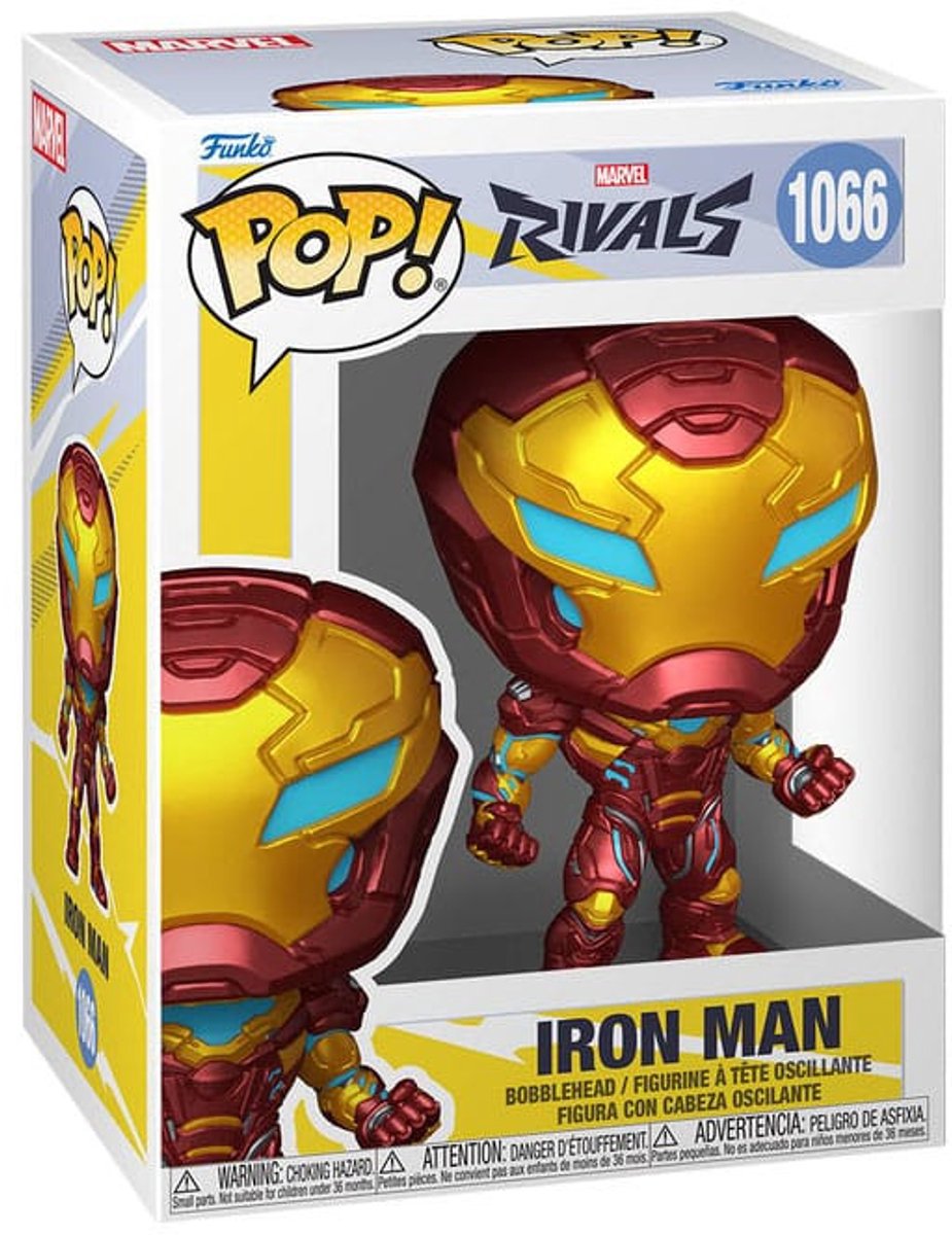 Funko pop! - rivaler - vidunderfigur - iron man - #1066