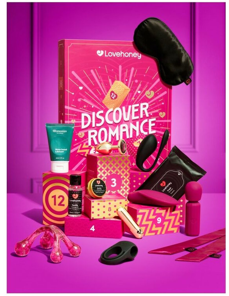 Womanizer adventskalender 2025 12 stk