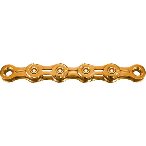 KMC Bicycle Chain X11el-Ti-N Gold 118 Links