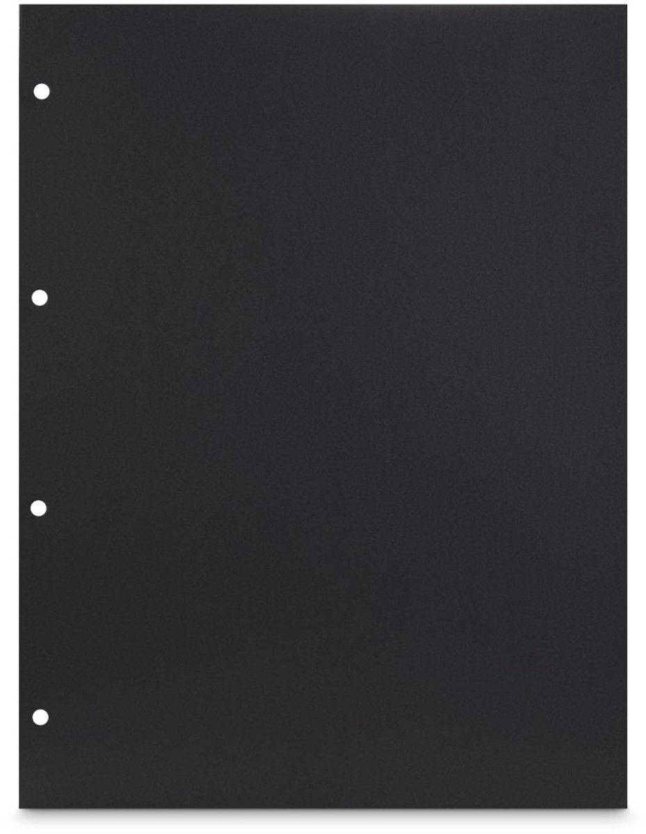 Hama fotopap, 23,3 x 31 cm, perforeret, 25 ark, sort