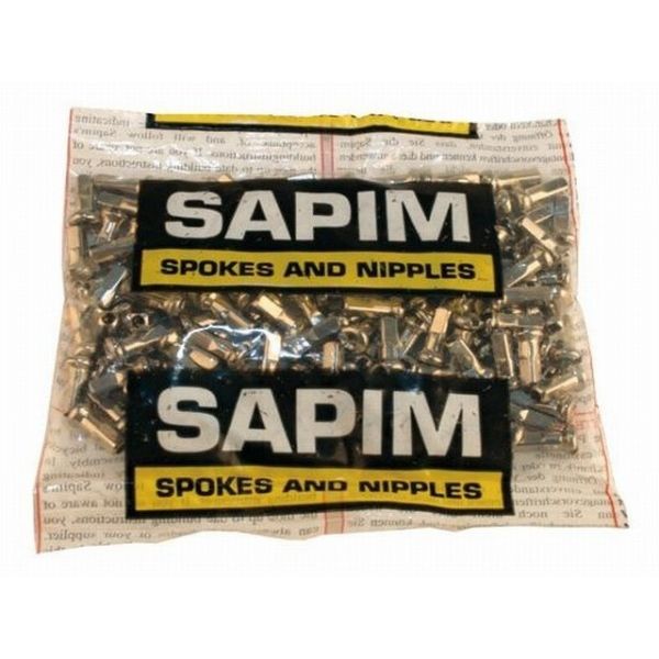 Sapim eger nippel eger 14 - sølv (100 stk.)