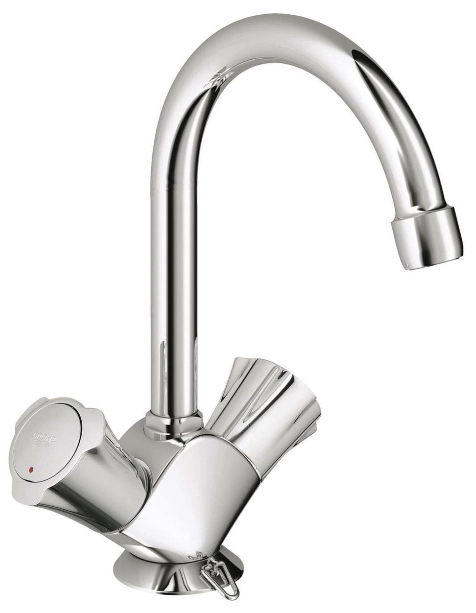 Grohe costa-l håndvaskhane - med kæde - krom