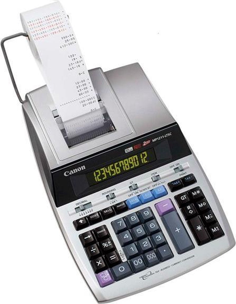 Canon mp1211-ltsc desktop lommeregner med printer