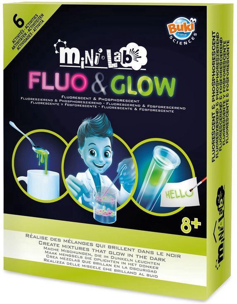 Buki frankrig buki - mini lab fluo og glød