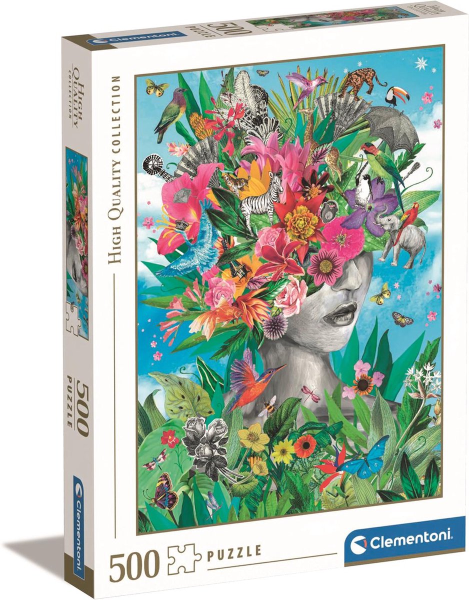 Clementoni Jigsaw -puslespil i junglen, 500.