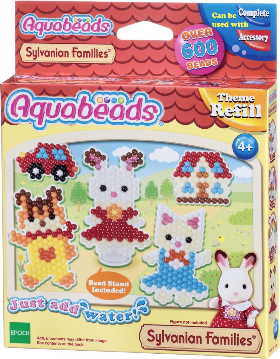 Aquabeads tema refill sylvanian familiesæt
