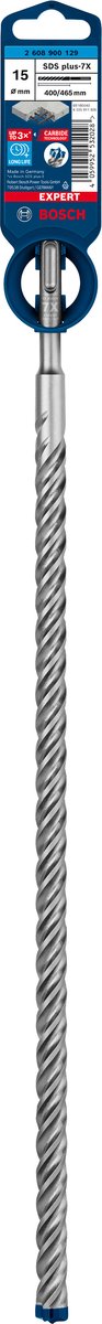 Bosch expert sds plus-7x borehammer 15 x 400 x 465 mm