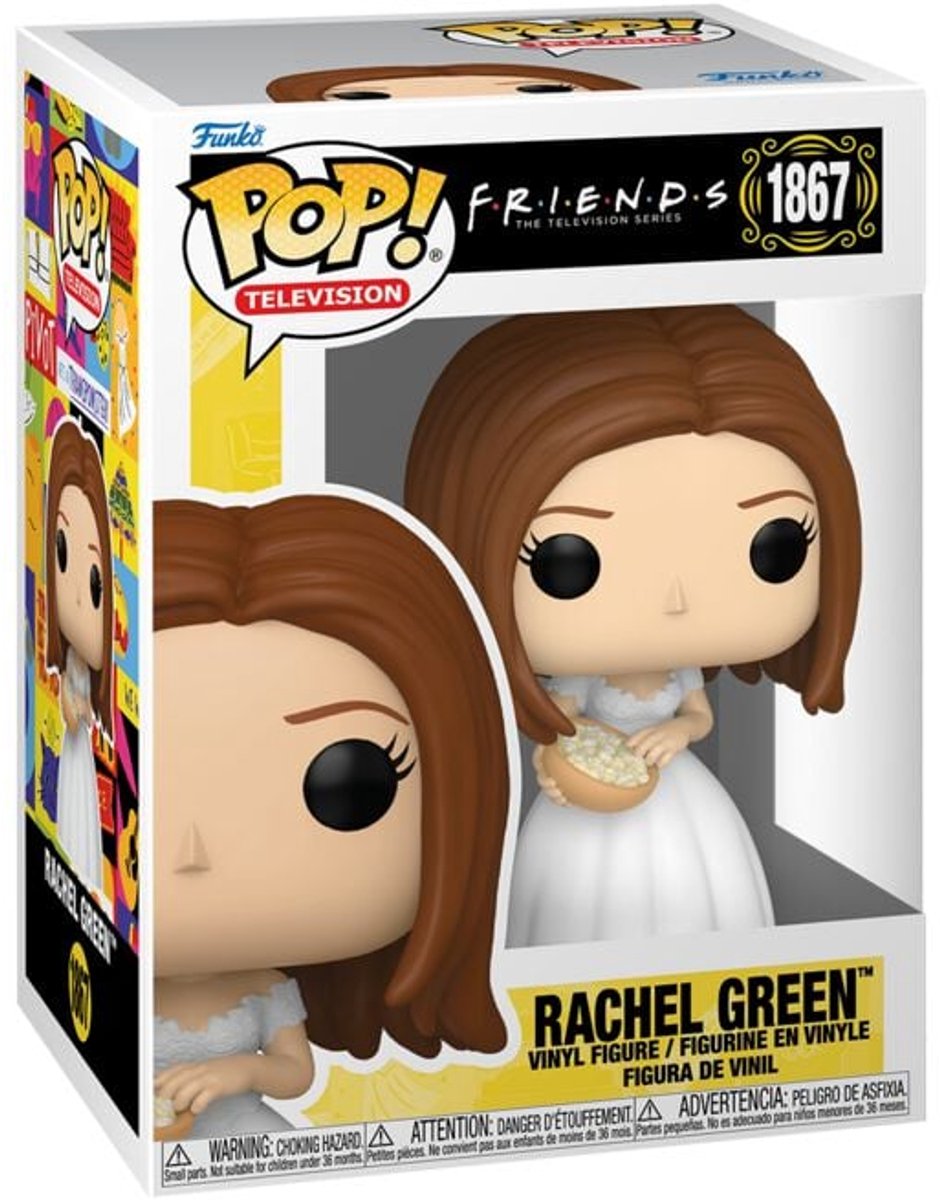 Funko friends rachel green vinyl figur 1867 unisex pop! - neutral - standard
