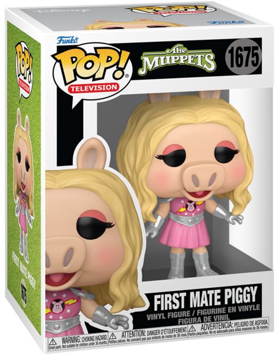 Funko the Muppets first mate piggy vinyl figur 1675 unisex pop! - neutral - standard