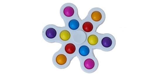 Jonotoys magiske fidget spinner 12 pop krystal