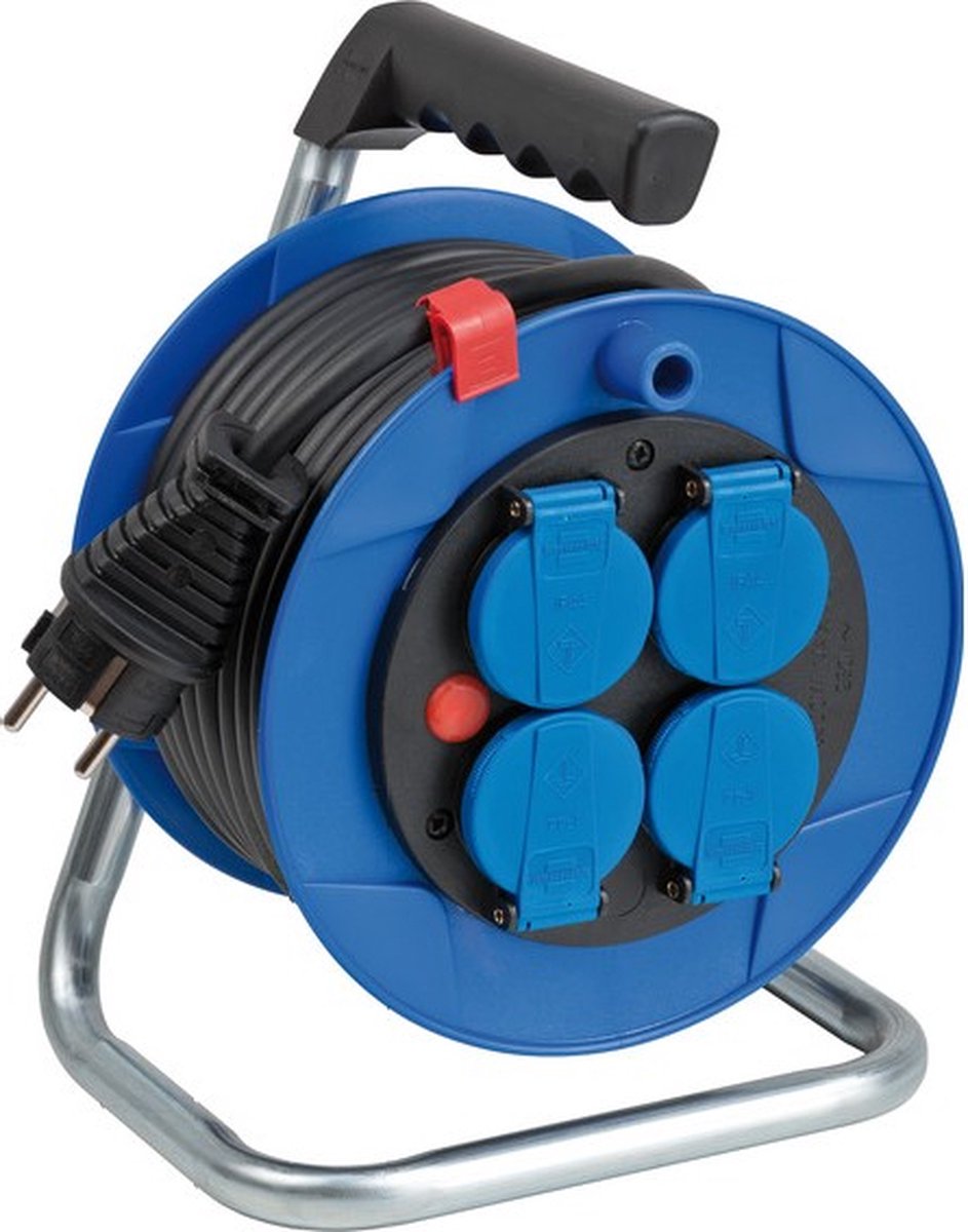 Brennerstuhl garanterer kompakt IP44 kabelrulle 15m