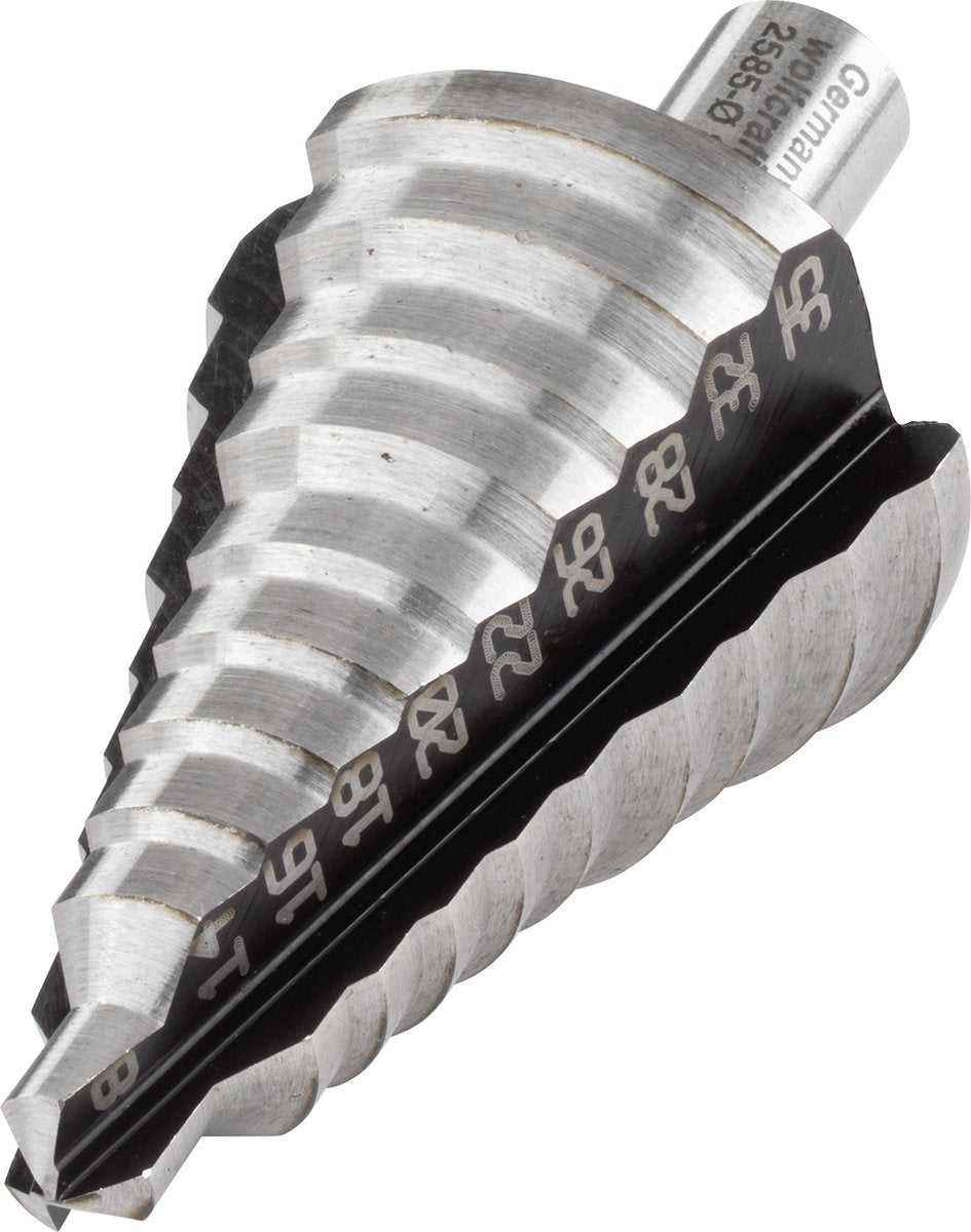 Wolfcraft - trinbor hss - ø 8–35 mm - trinbor - rund skaft - 2585000