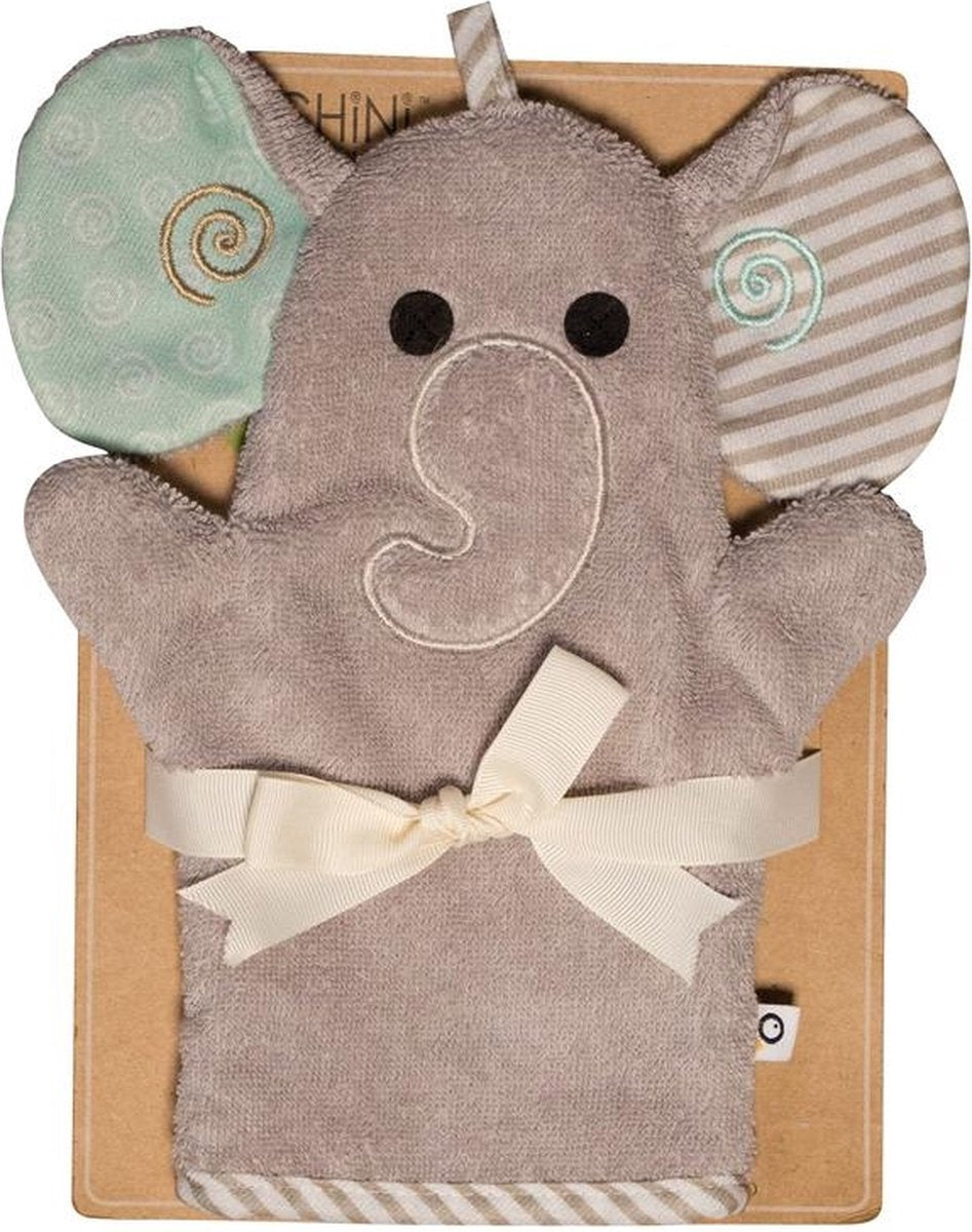Zoocchini vaskeklud - elli elefanten elefant grå