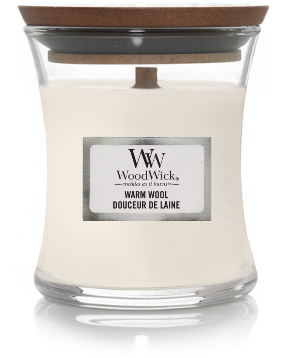 Woodwick duftlys mini varm uld 85 gr