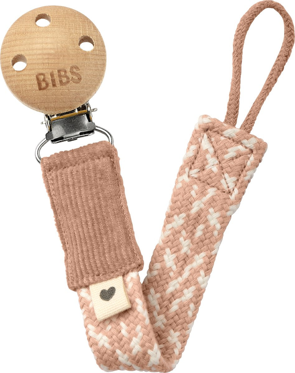 Hagesmække - suttesnor - blush elfenben - 0+ måneder