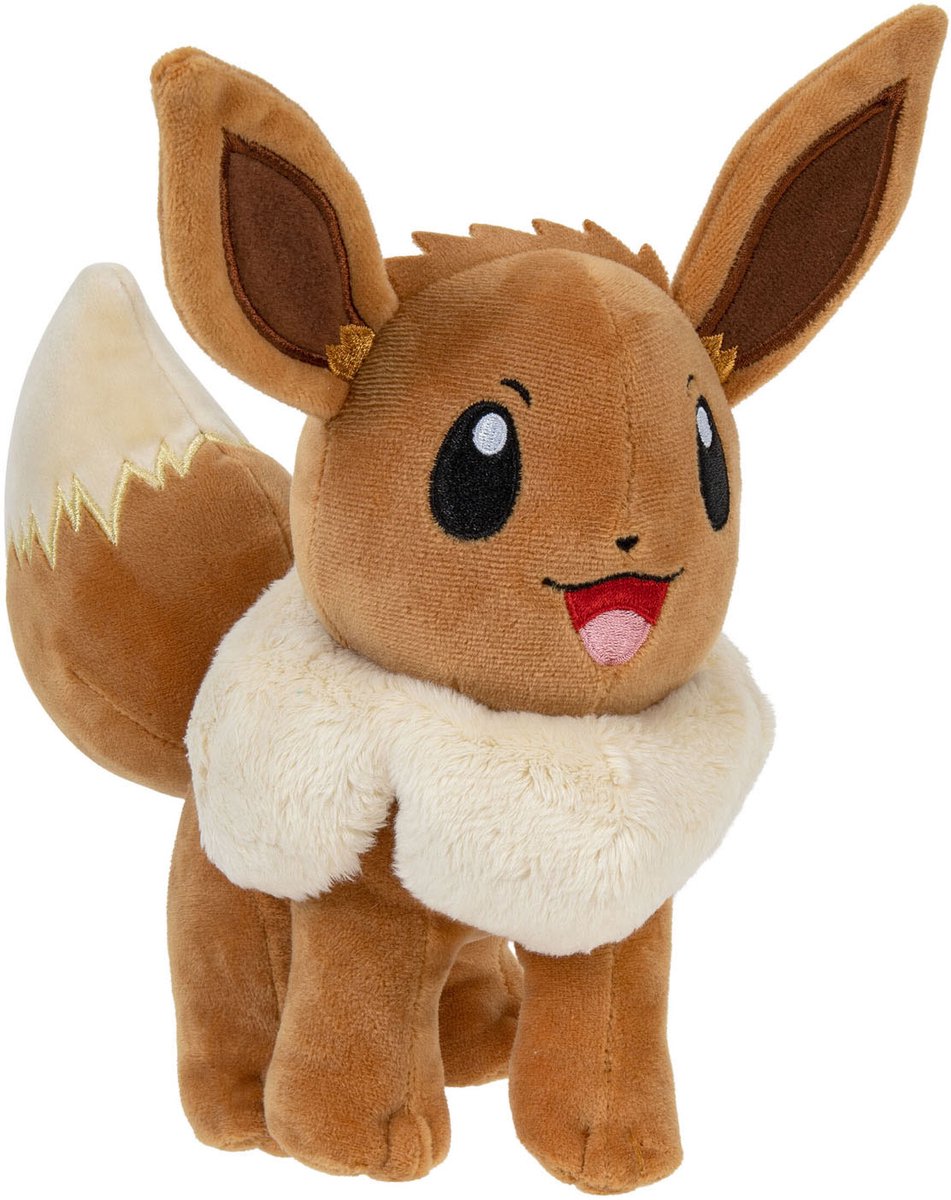 Jazwares pokémon krammet plys eevee #1 - 20 cm