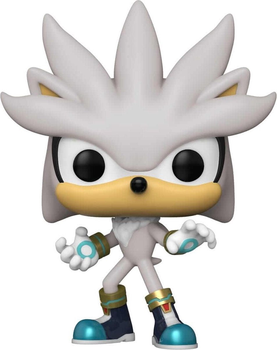 Funko pop! - spil: sonic 30th- silver the hedgehog (51965)