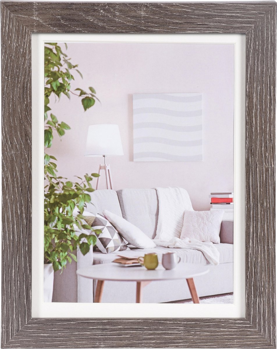 Henzo fotoramme - - moderne - fotostørrelse 15x20 cm - mørkegrå