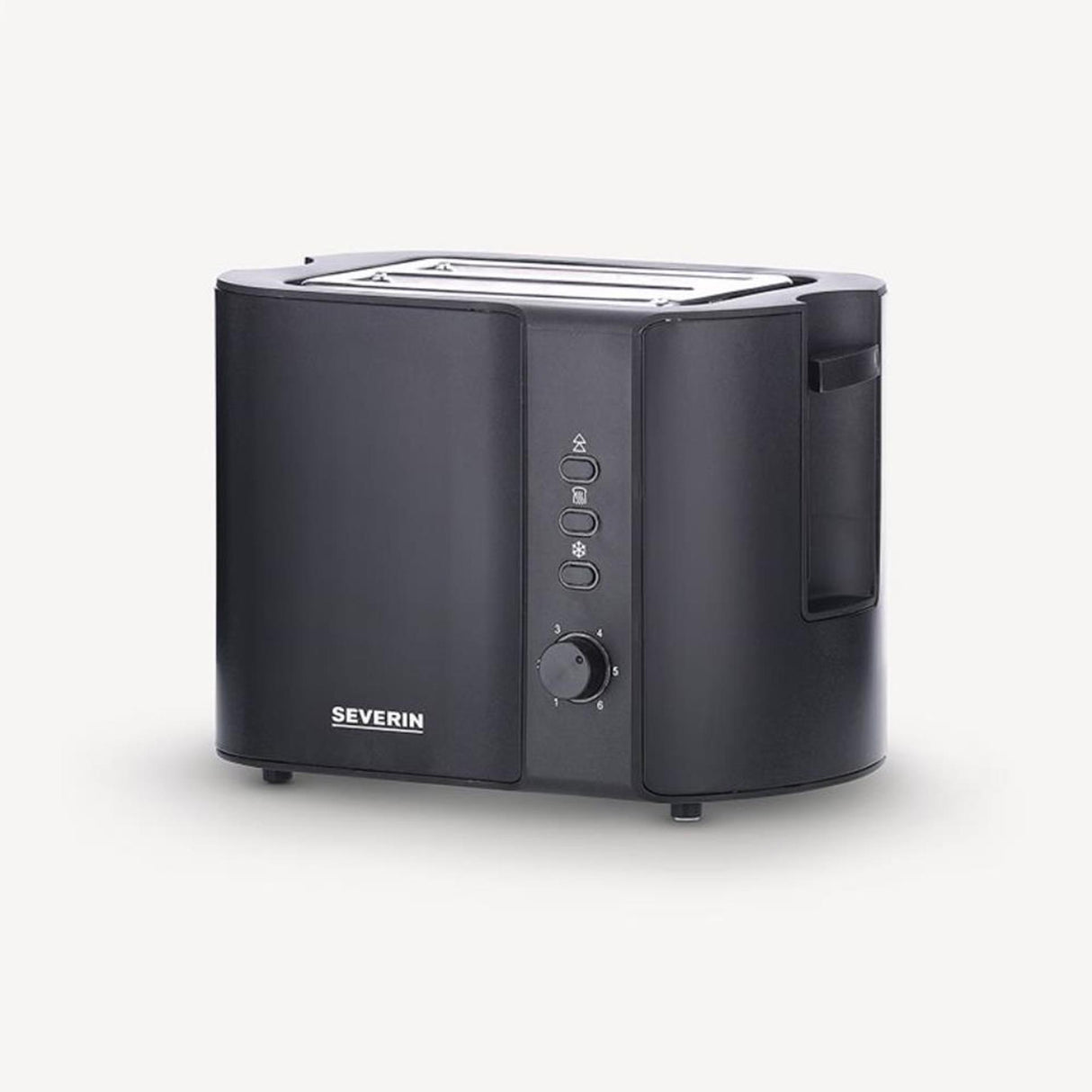 Severin brødrister toaster 800w mat sort