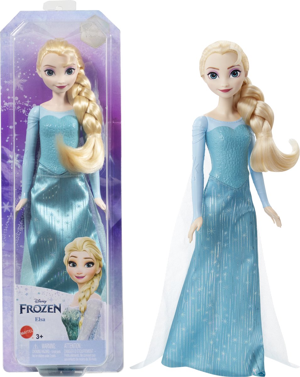 Mattel Disney frozen modedukke - 29 cm - overraskelsesmode
