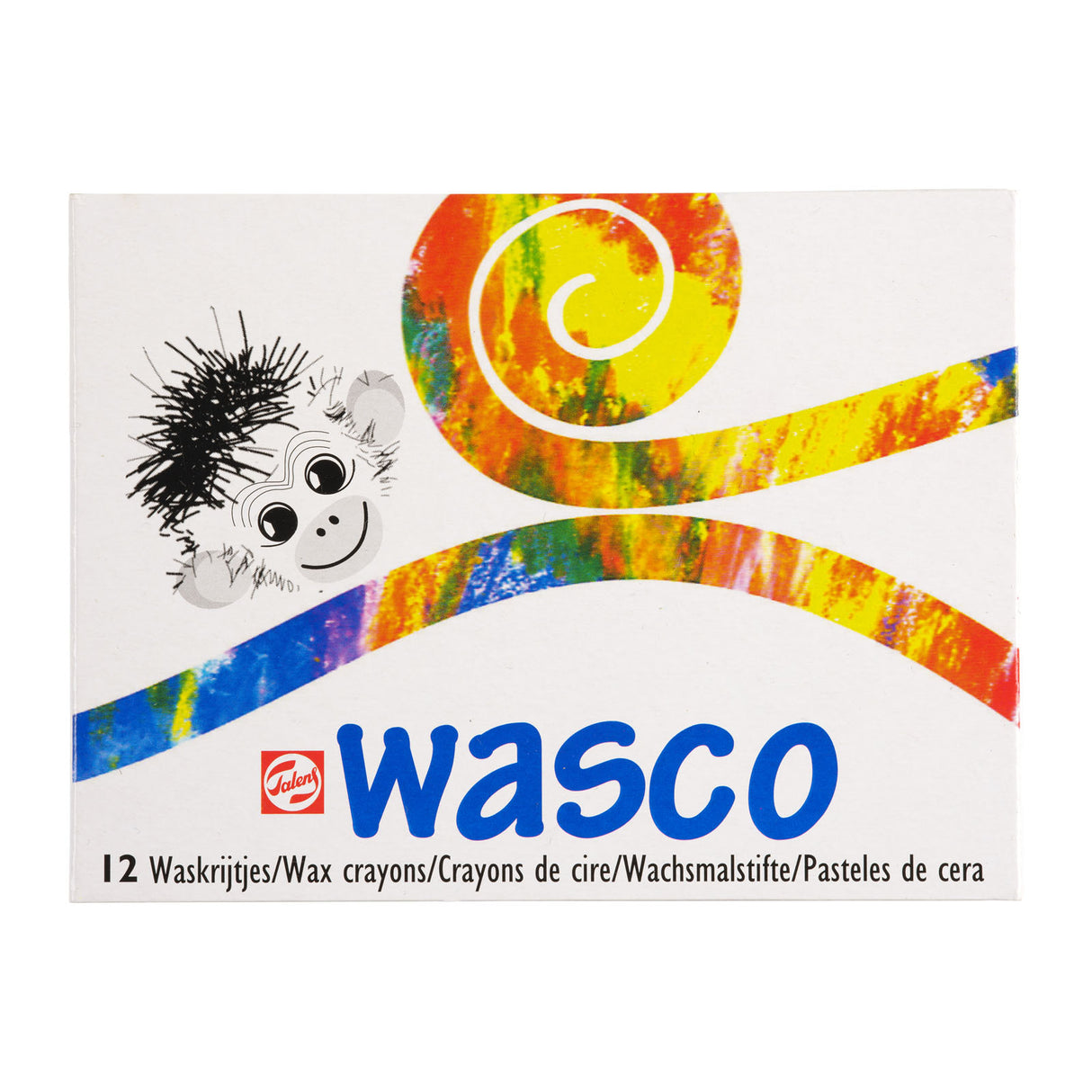 Talens • wasco voks farveblyant sæt 1010c12