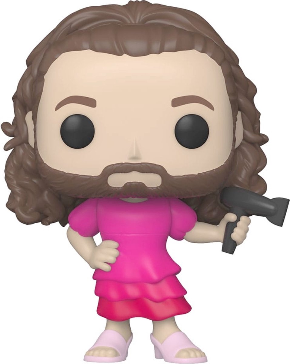 Funko queer eye - pop! tv jonathan van ness 9 cm samlerfigur - flerfarvet