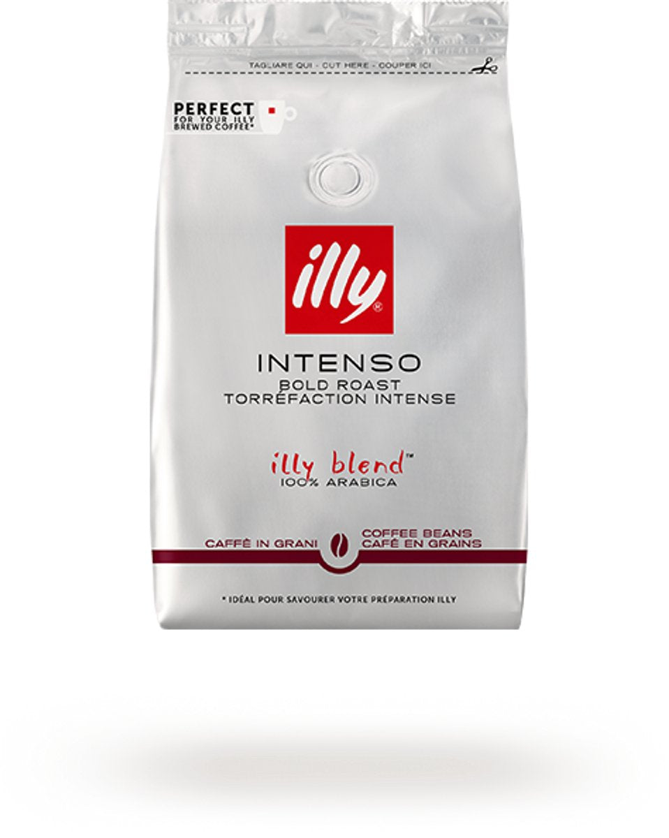 Illy kaffebønner intenso 6 x 500 gram poser