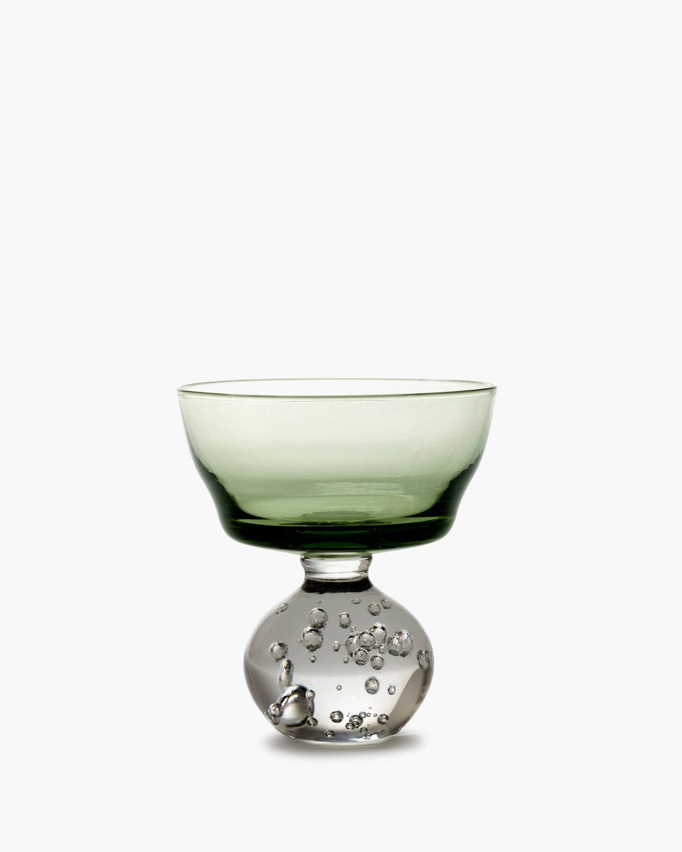 Serax - bela silva - evig sne - vandglas m - grøn - 9 ø - 6 stk.