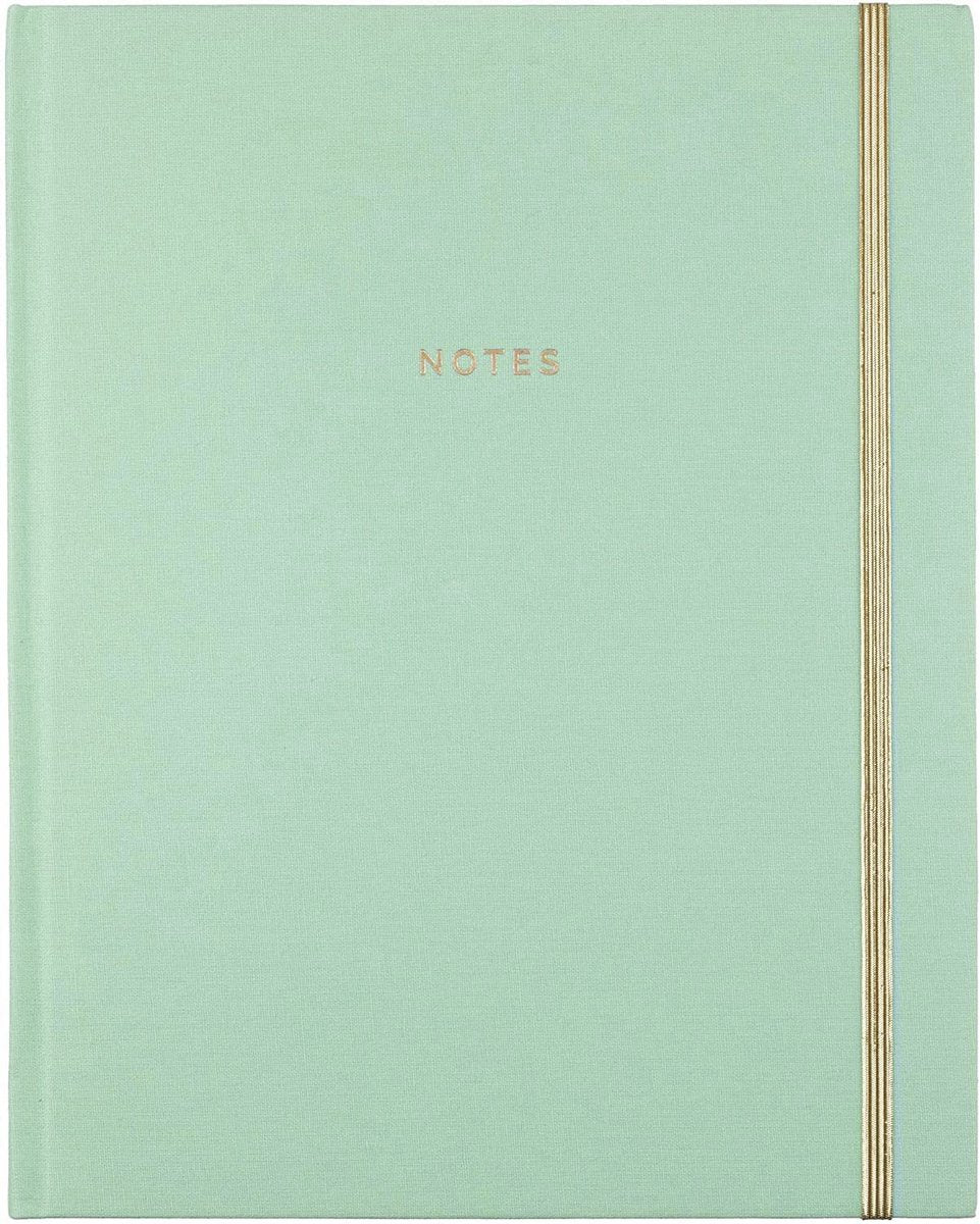 Eccolo notesbog - bogklæde noter - linje - ca. 20x25cm - ec-d506x