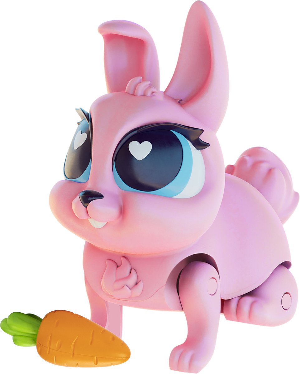 Gear2play jiggly pets nisse - interaktiv kanin